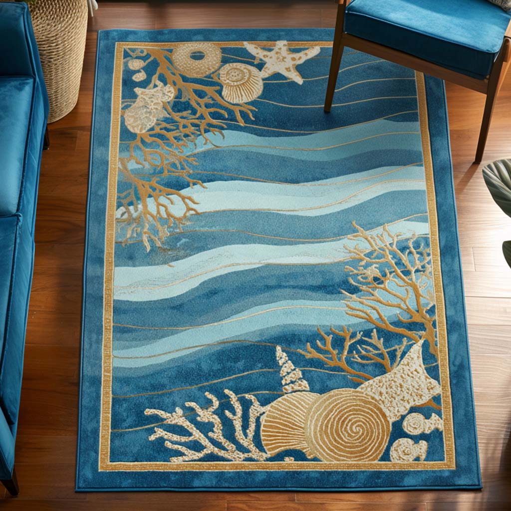 Sea Treasures Area Rug NCU0NT10047