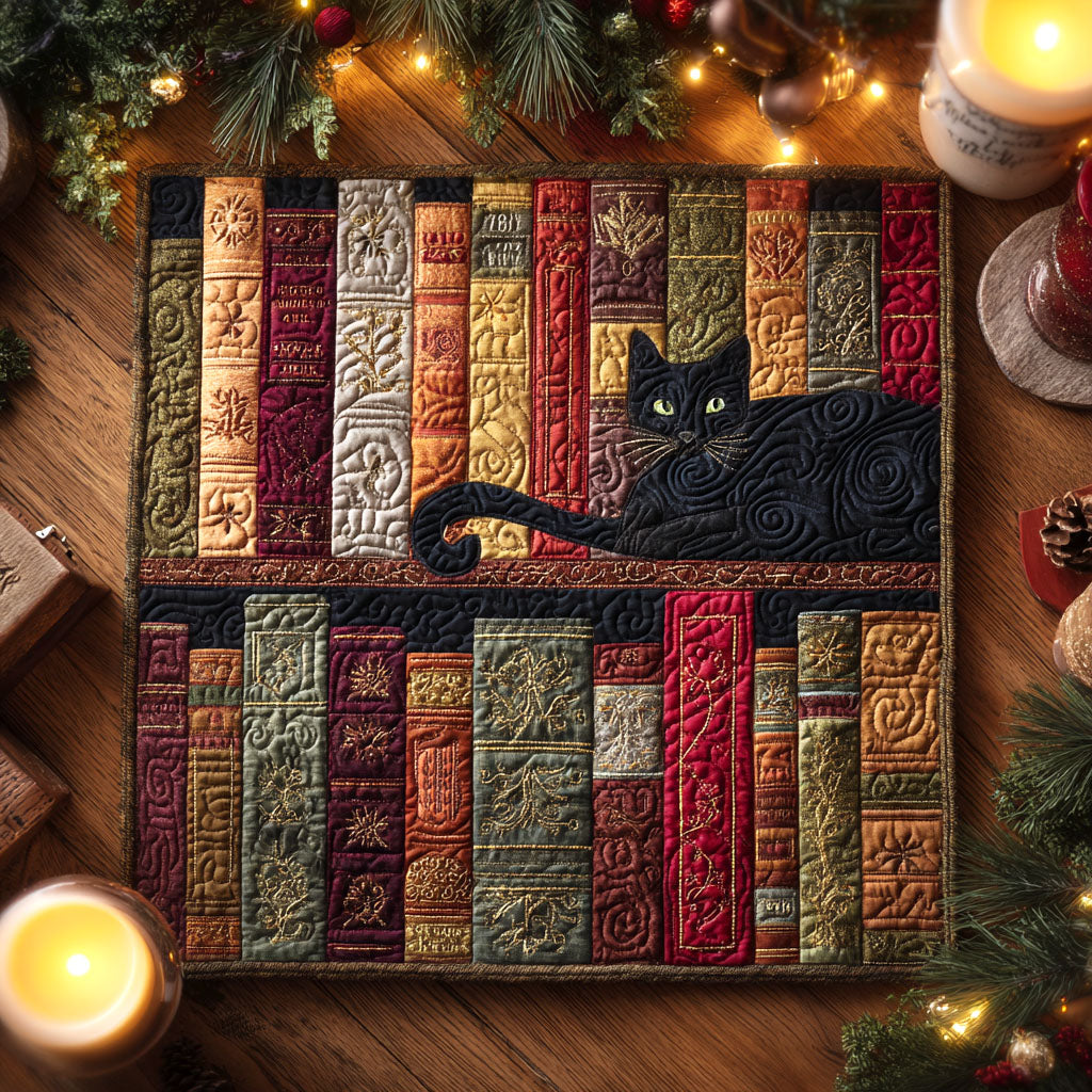 Shadow Reader Quilted Table Topper NCU0NTV628