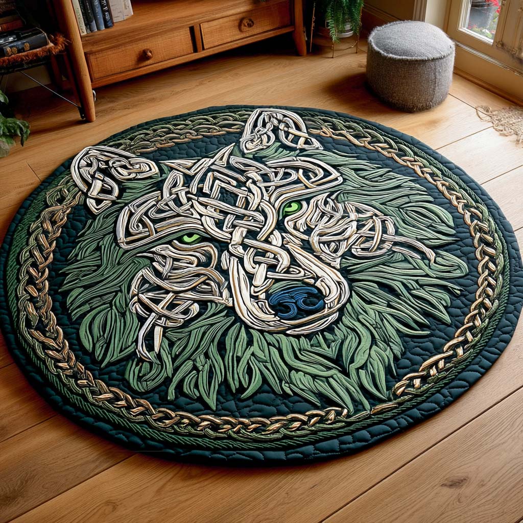 Shadowfang Quilted Round Mat NCU0NXD491