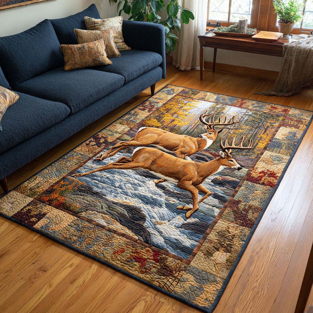 Silent Deer Area Rug NCU0DK10496