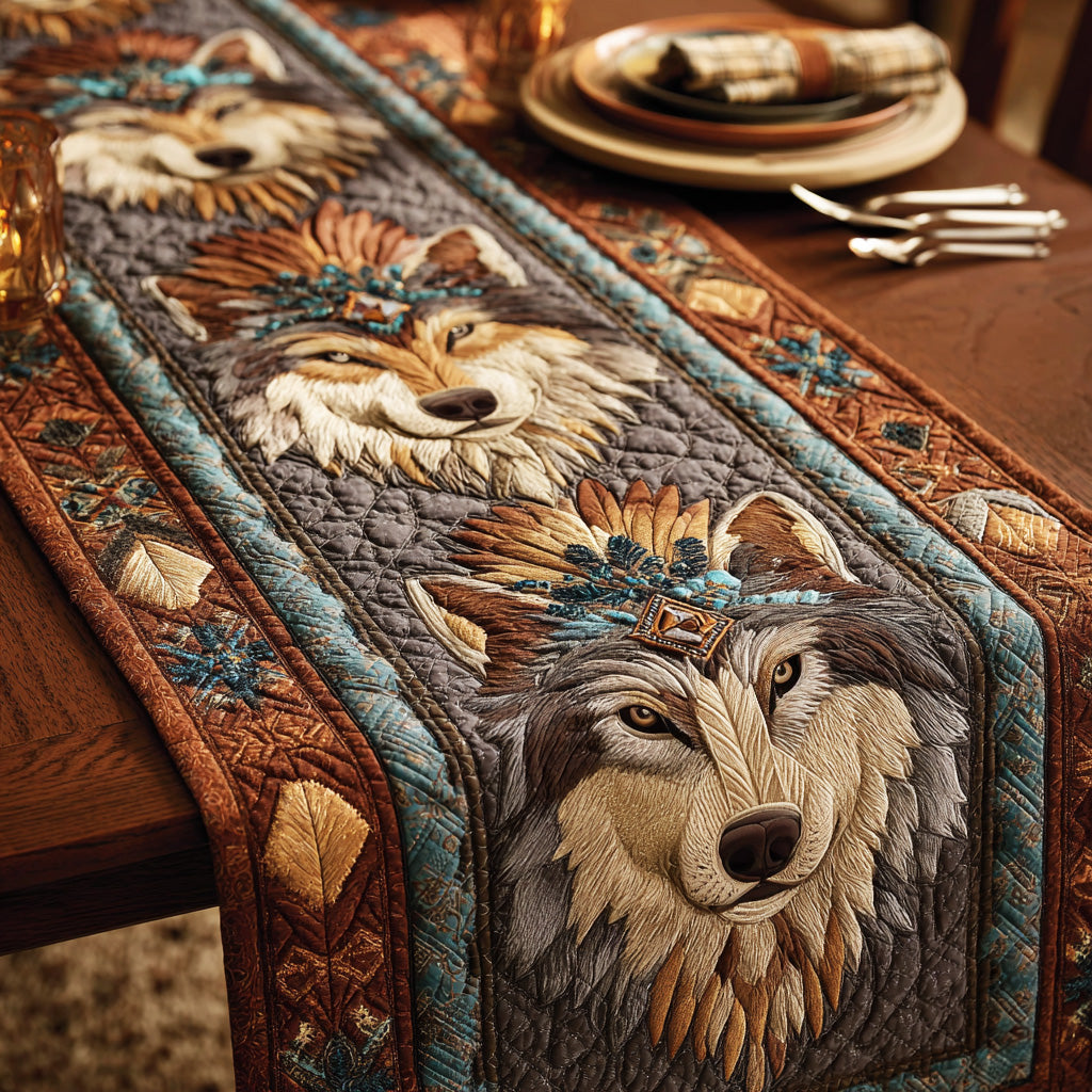 Native Spirit Quilted Table Runner NCU0QN074