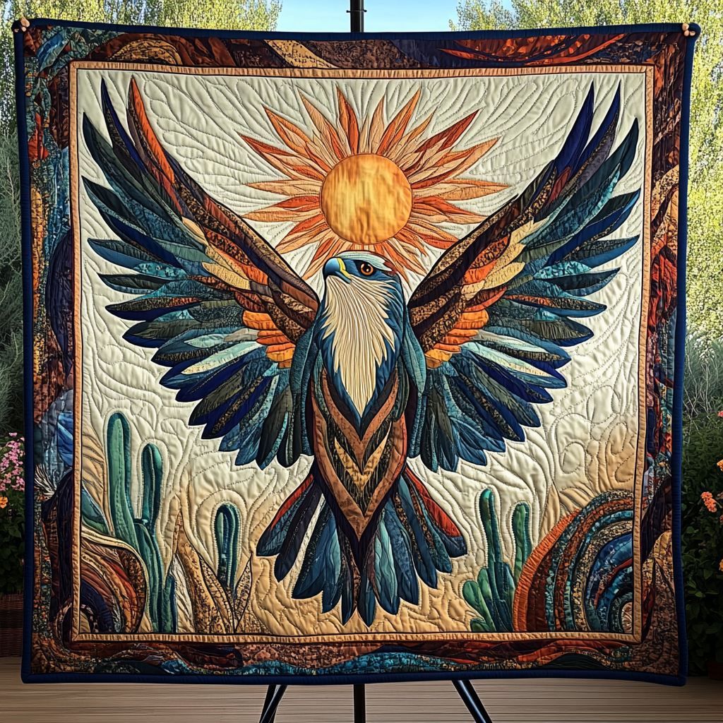 Sky Hunter Quilted Blanket NCU0DDK017
