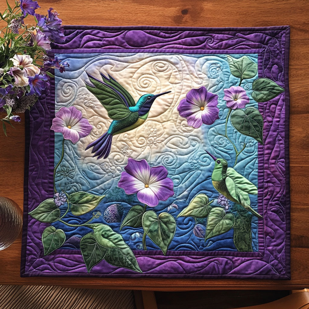 Sky Whisper Quilted Table Topper NCU0PTT725
