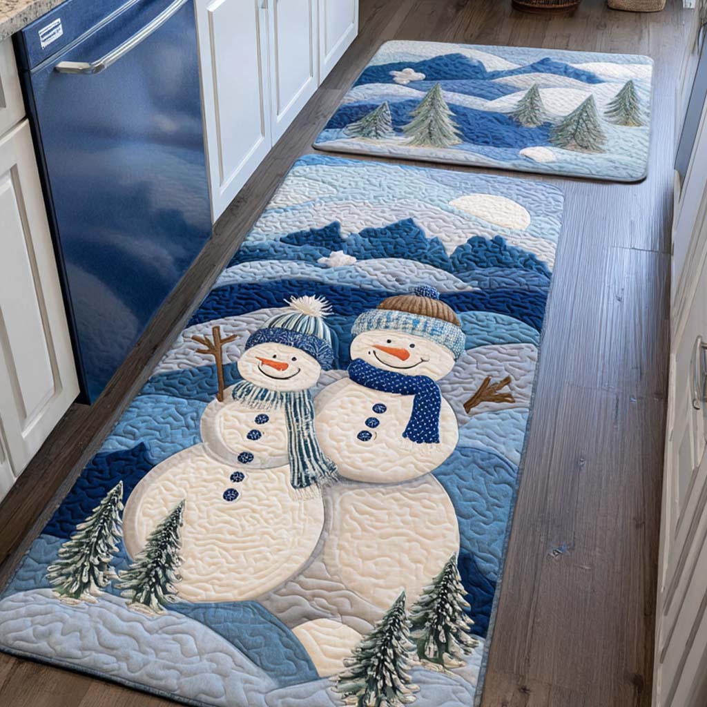 Snow Day Fun Kitchen Area Rug NCU0NT10925