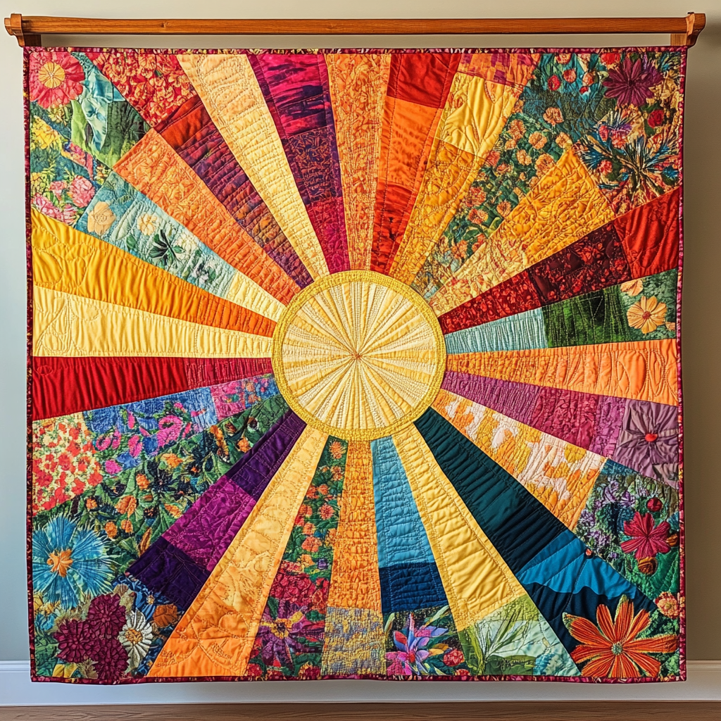Solar Serenade Quilted Blanket NCU0PVL080