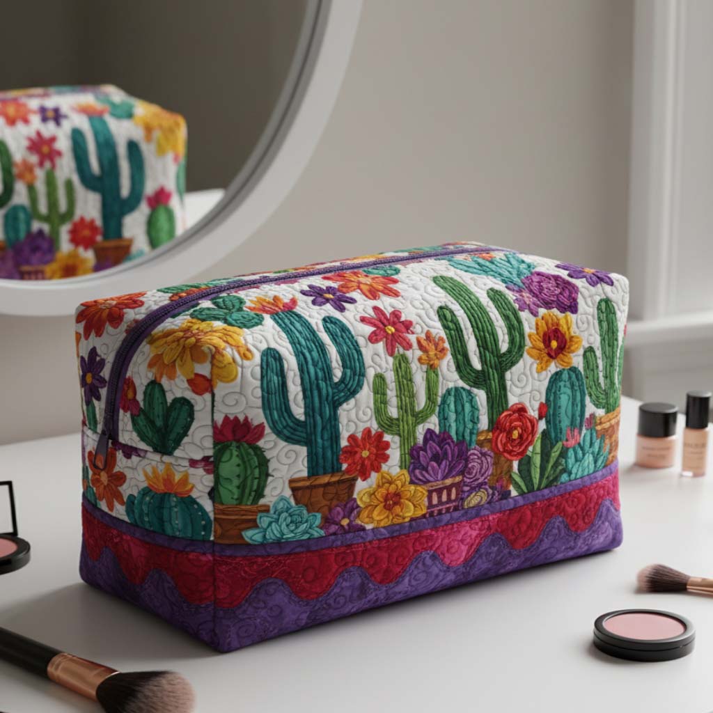 Spiky Delight Quilted Makeup Bag NCU0NNT2433