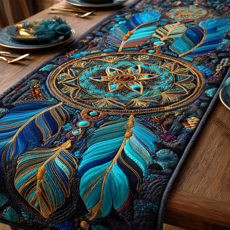 Native Spirit Quilted Table Runner NCU0QN074