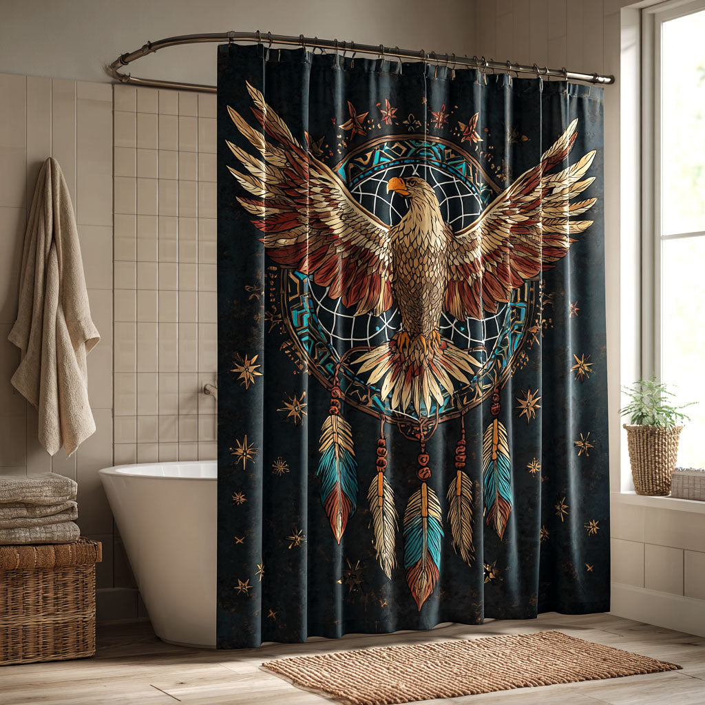Spirit Eagle Rise Shower Curtain NCU0NTV895