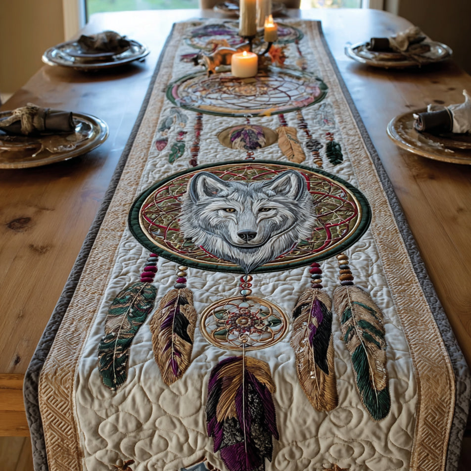 Spirit Keeper Quilted Table Runner NCU0DV1279