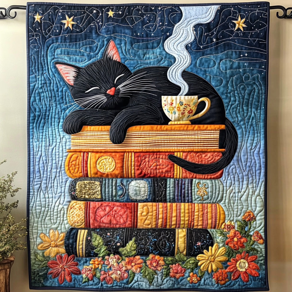 Starry Catnap Quilted Blanket NCU0PVL730