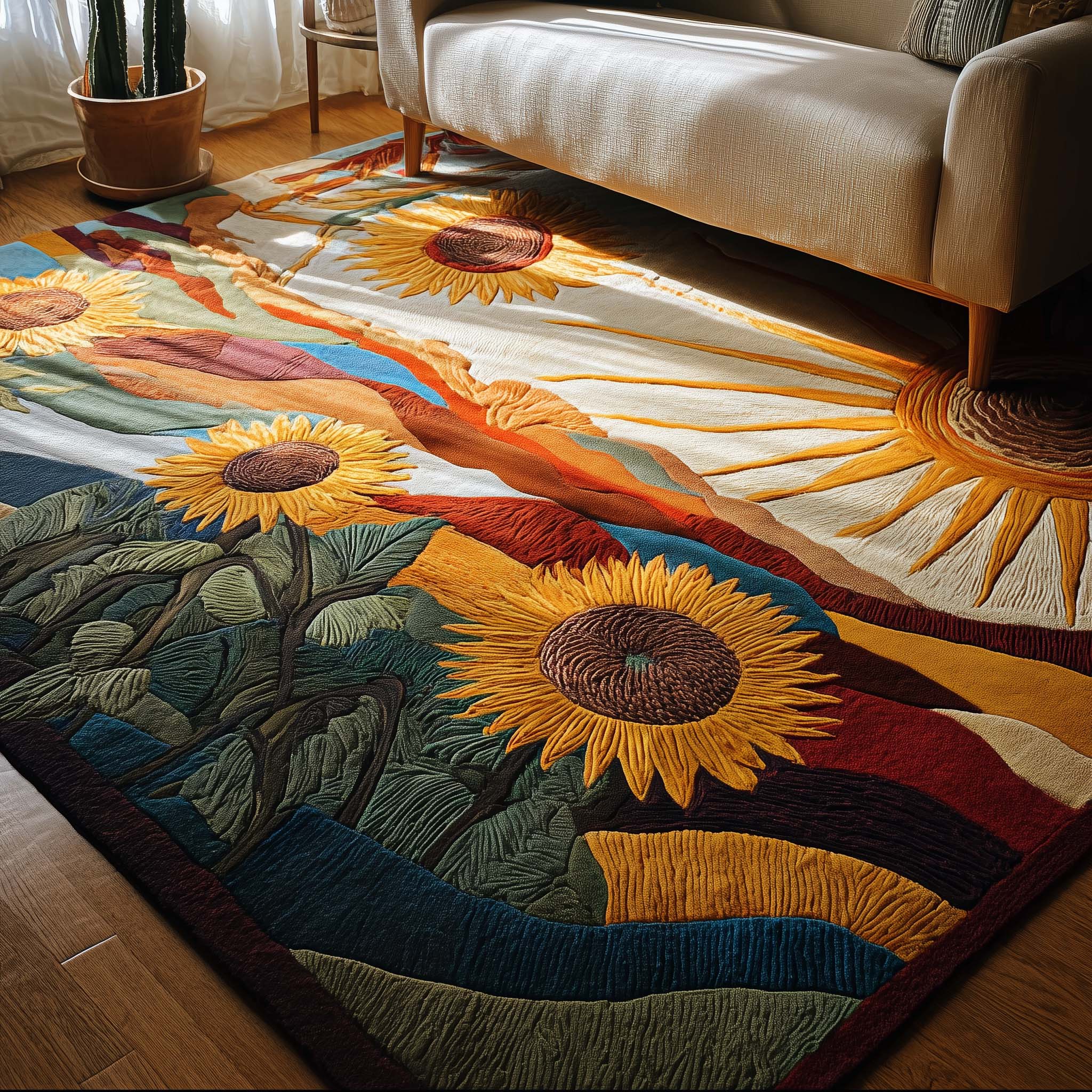 Sunset Bliss Area Rug NCU0PT9210