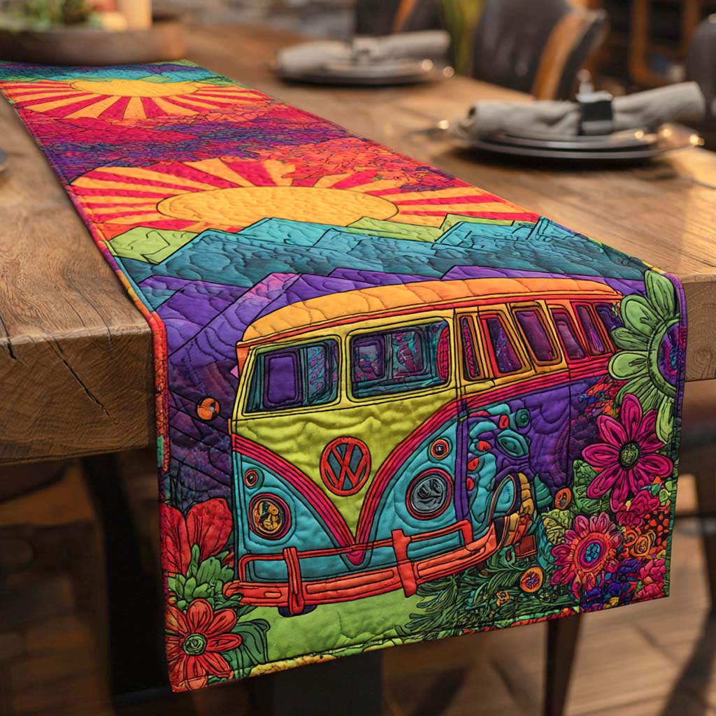 Sunset Ride Quilted Table Runner NCU0NXD465