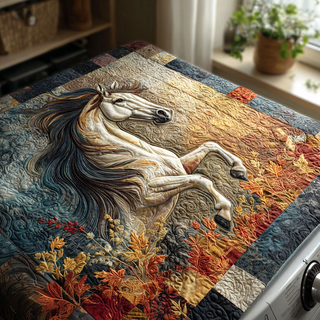 Sunset Rider Quilted Washer and Dryer Cover NCU0PTT1141