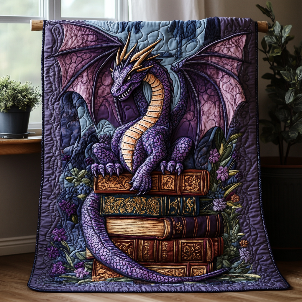 The Embered Crown Quilted Blanket NCU0DV082