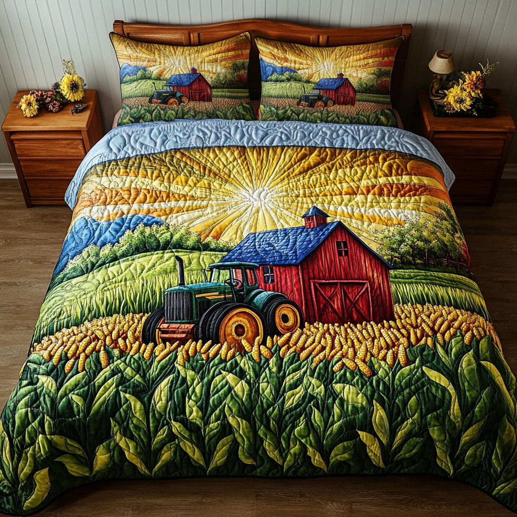 Tractor Trek Duvet Cover Set NCU0NNT545