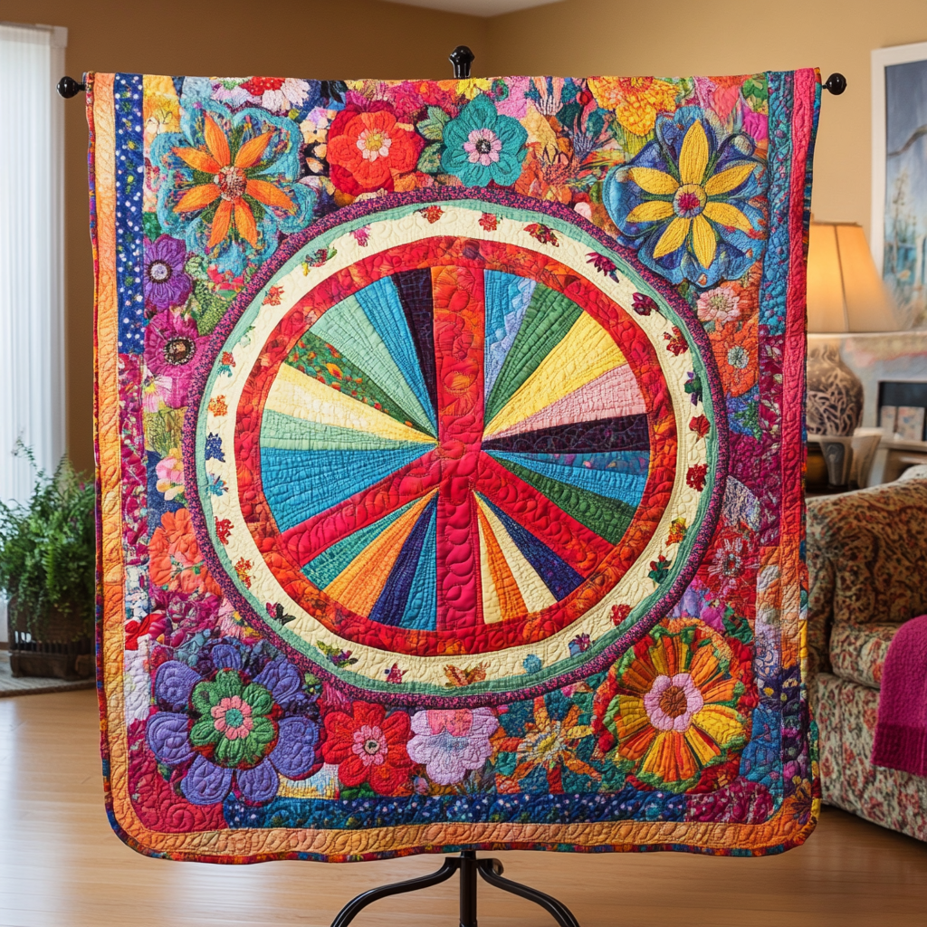Tranquil Threads Quilted Blanket NCU0NVH117