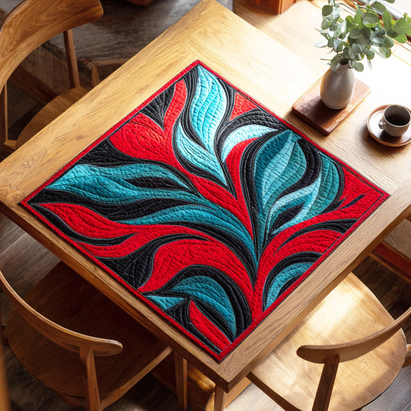 Tribal Weave Quilted Table Topper NCU0NTD282