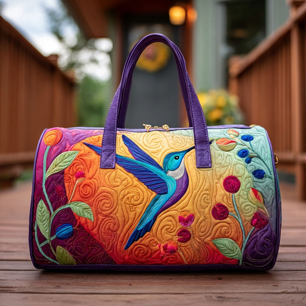 Tropical Flutter Quilted Duffle Bag NCU0DDK2423