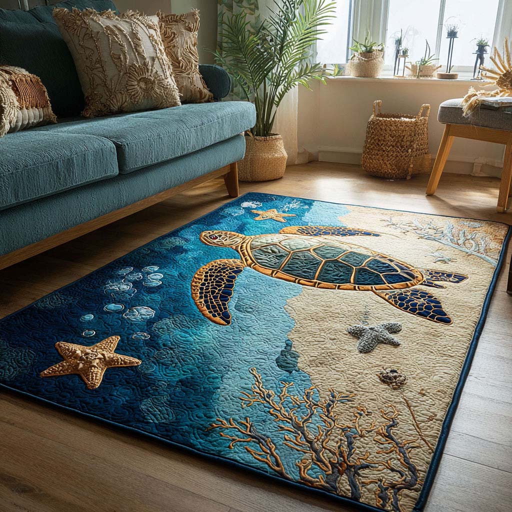 Turtle Dream Area Rug NCU0DK10133