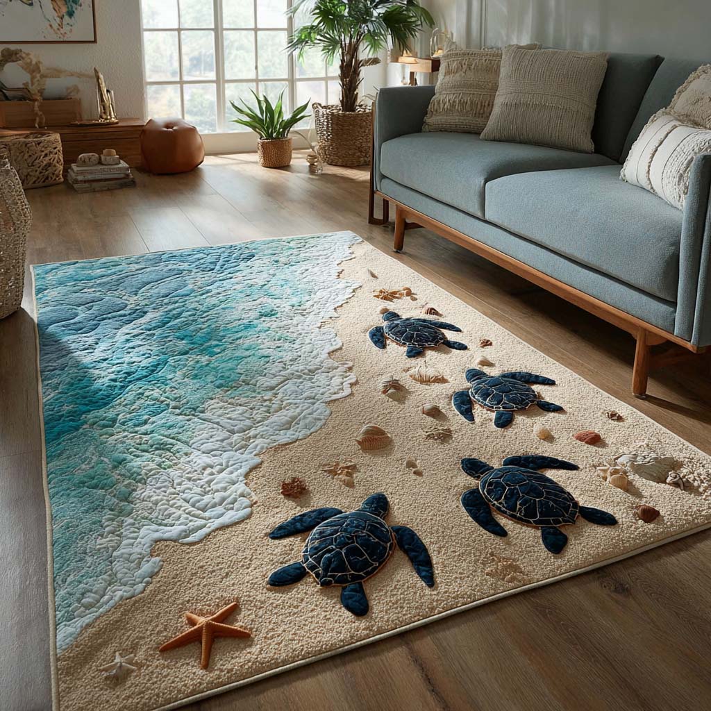 Turtle Path Area Rug NCU0DK10130