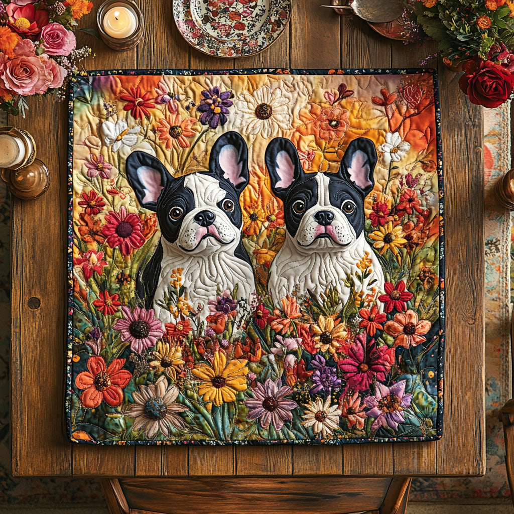 Velvet Ears Quilted Table Topper NCU0DV764