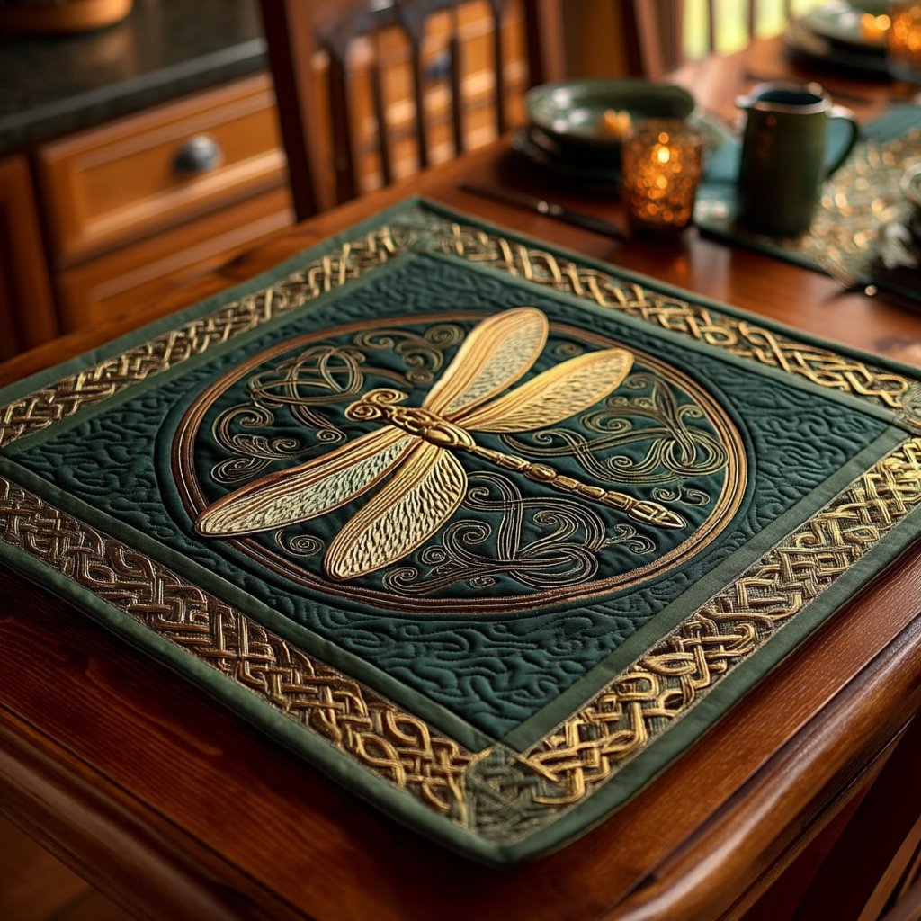Verdant Dream Quilted Table Topper NCU0NTV368
