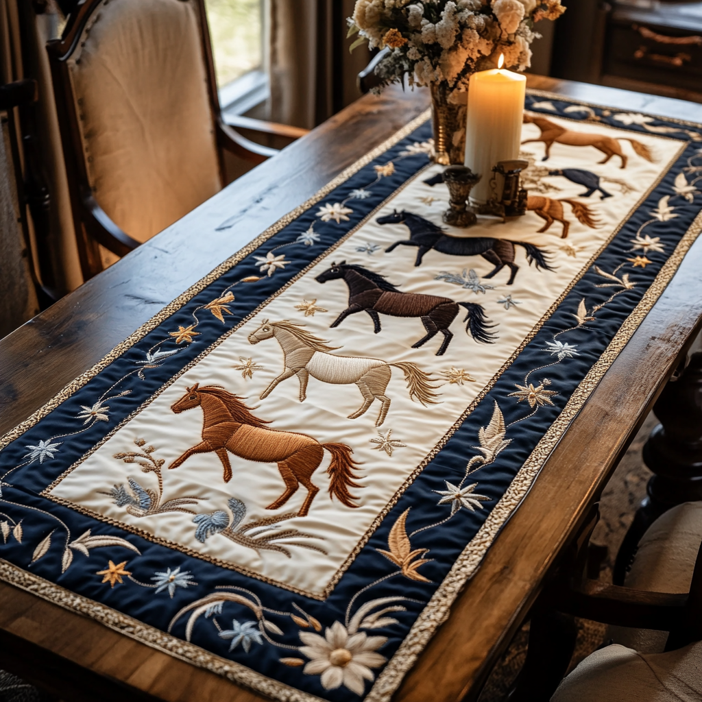 Western Grace Quilted Table Runner NCU0NVH933
