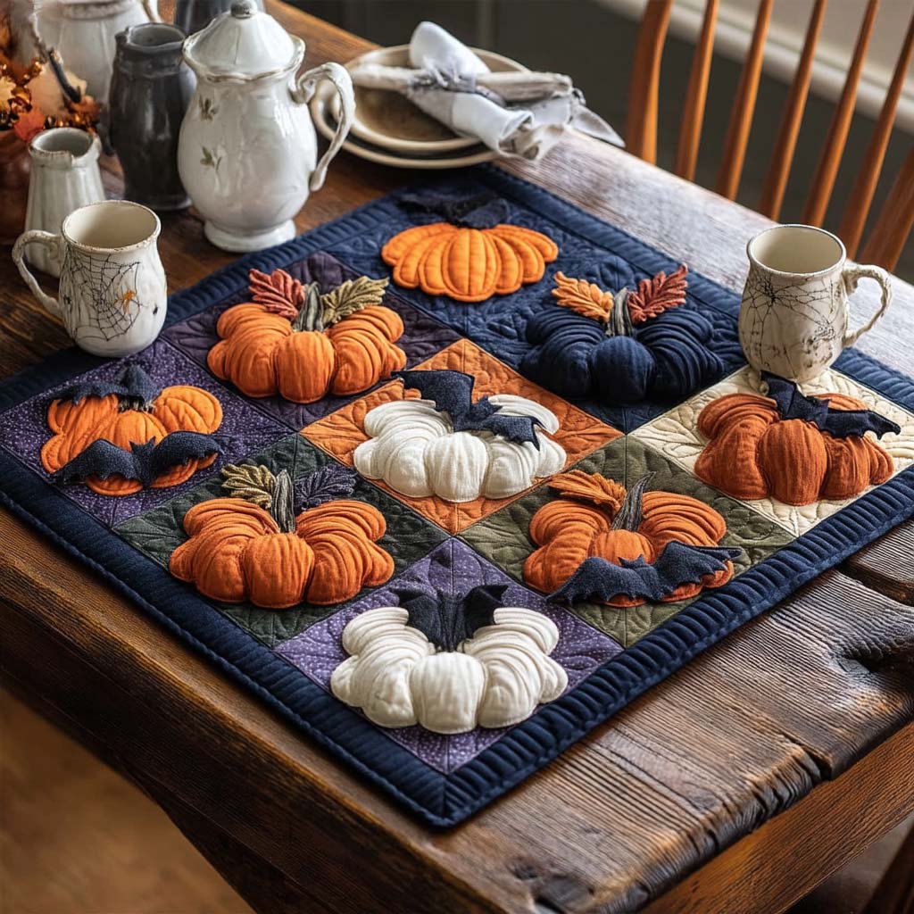 Wicked Night Embrace Quilted Table Topper NCU0NTD003