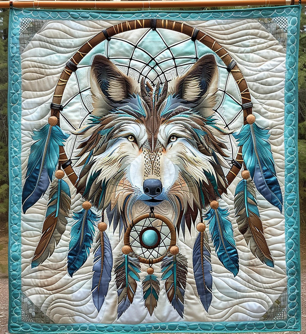 Wild Soul Protector Quilted Blanket NCU0DV1688