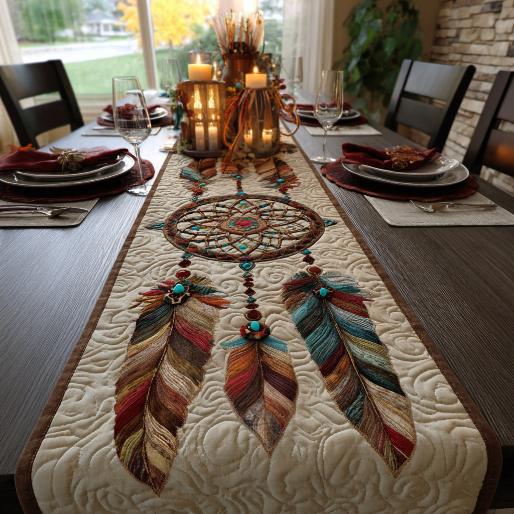Wild Wind Quilted Table Runner NCU0DV1276