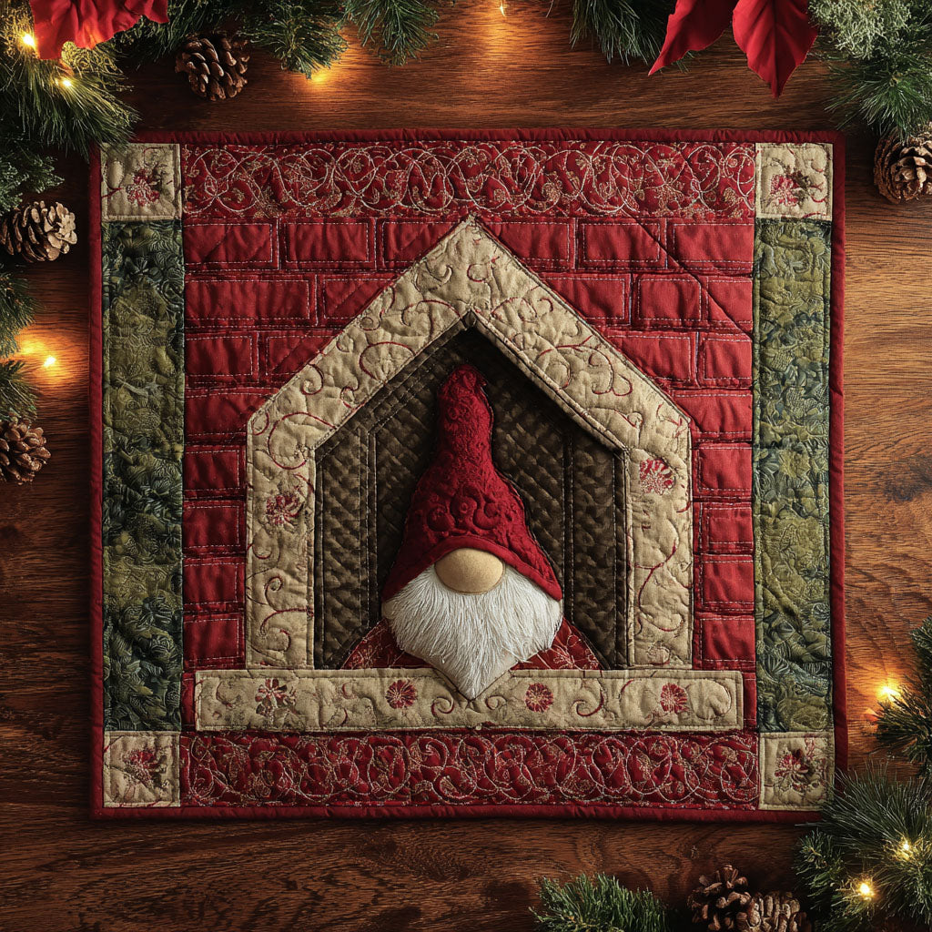Winter Door Quilted Table Topper NCU0NTV572