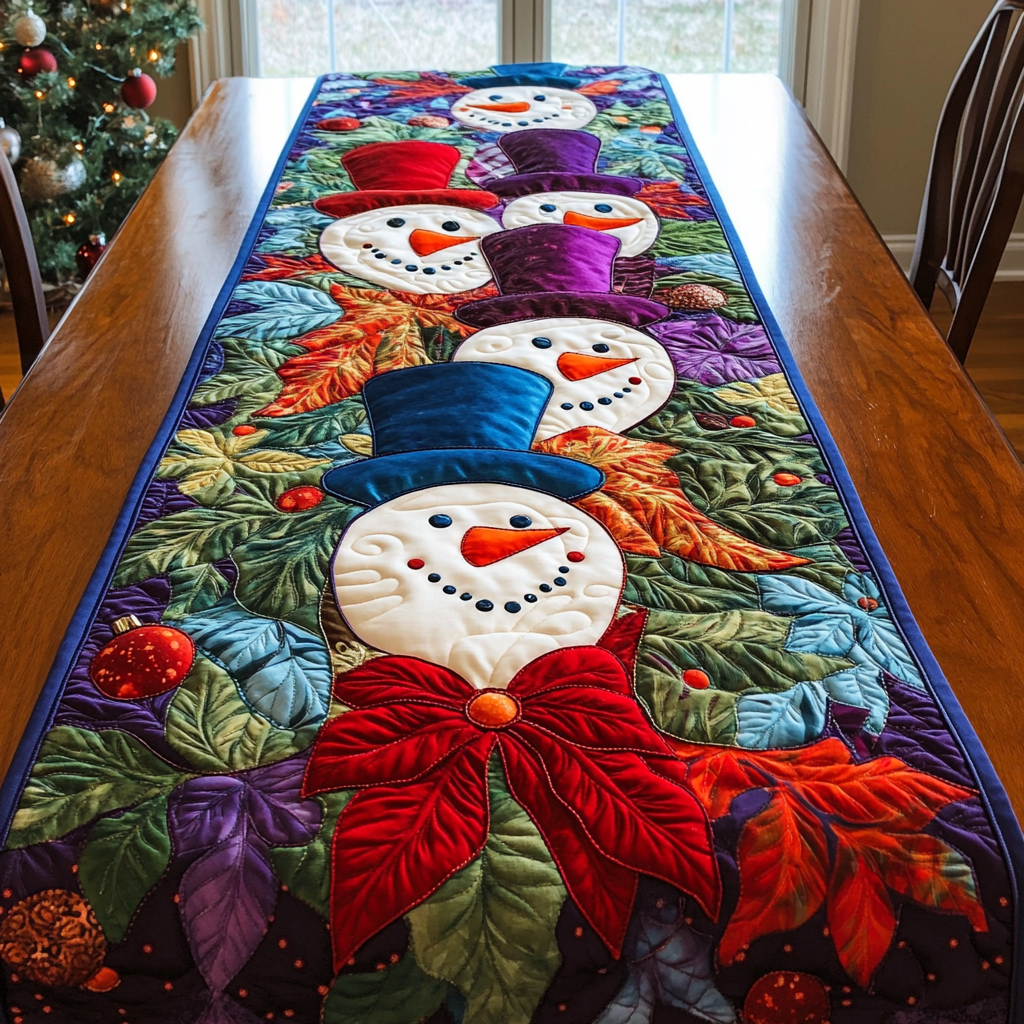 Christmas Quilted Table Runner NCU0QN059