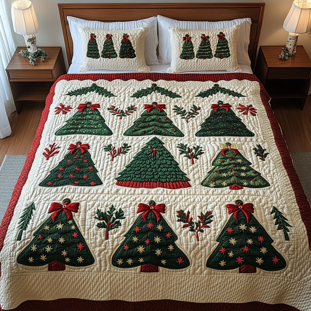 Winterland Dreams 3-Piece Quilted Bedding Set NCU0VH474