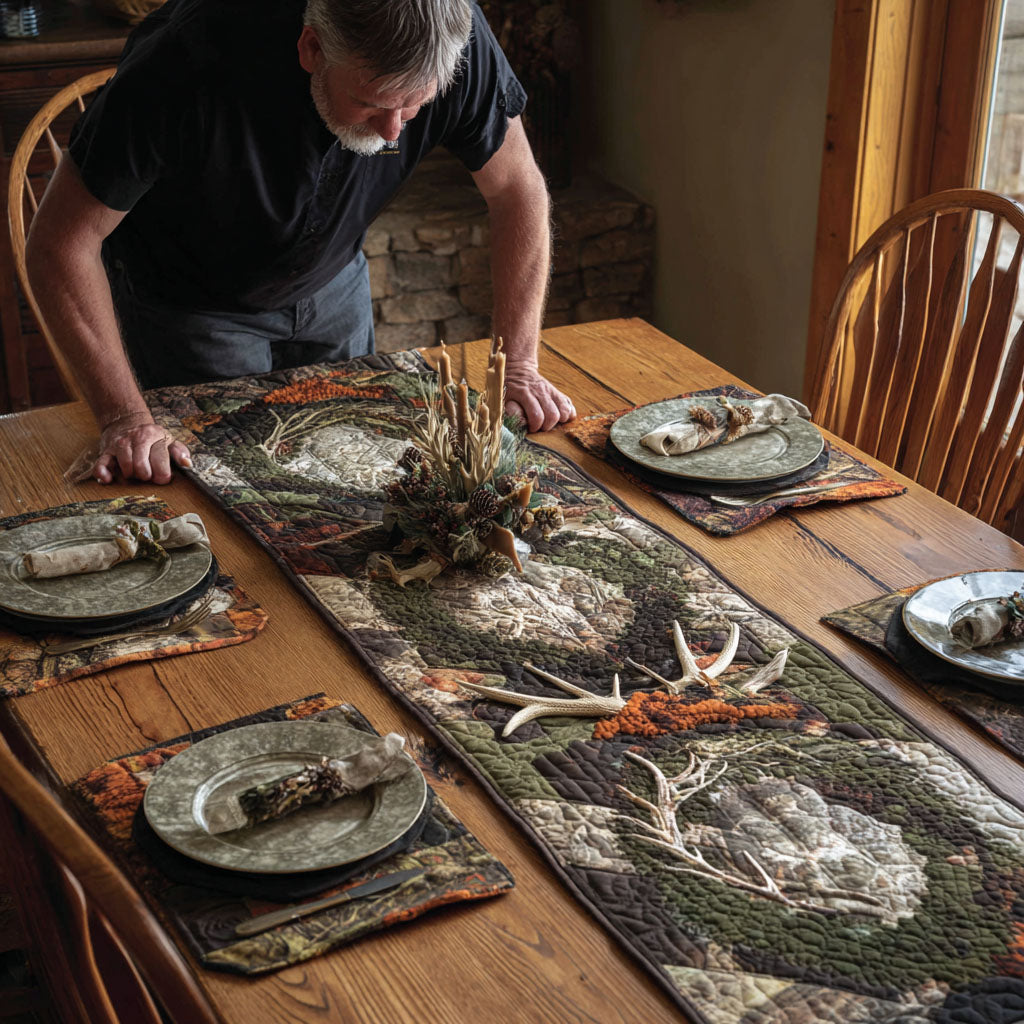 Woodland Spirit Quilted Table Runner NCU0PTT2003