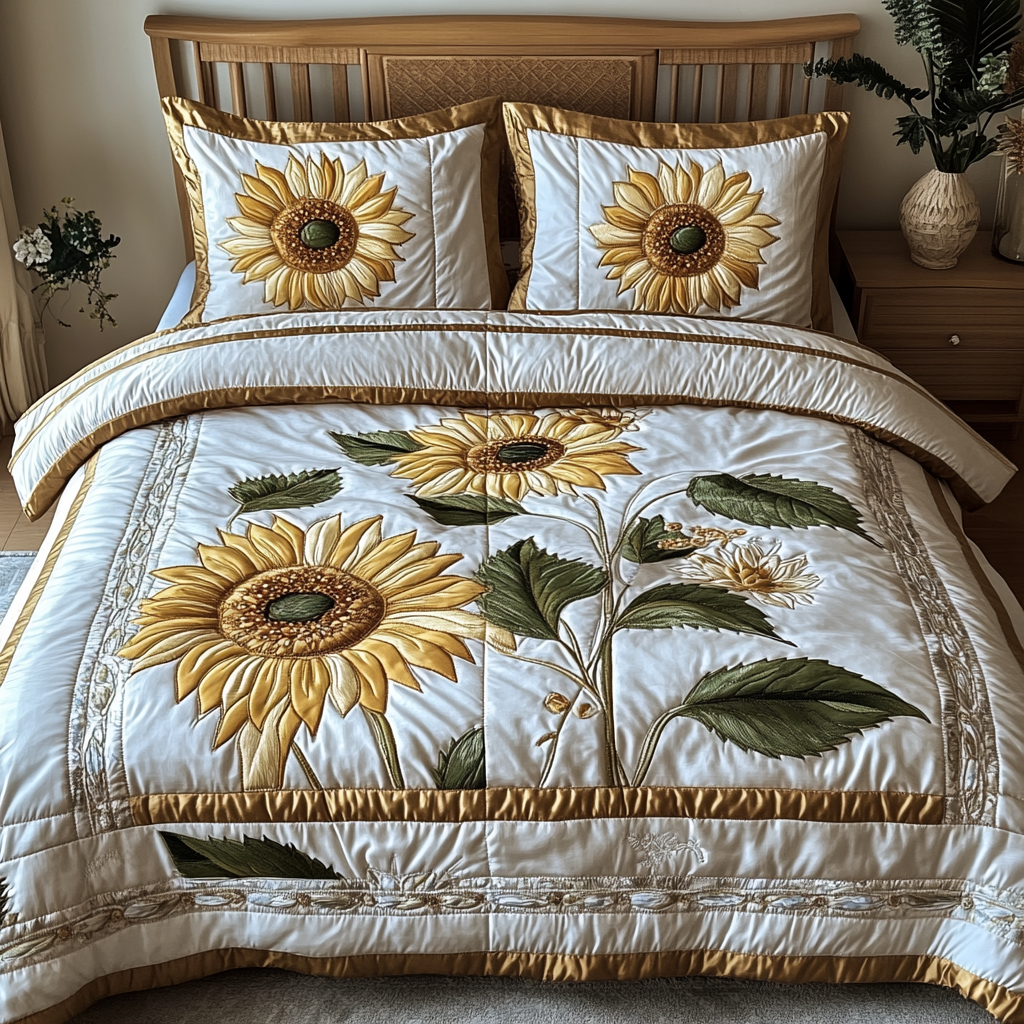 Yellow Fields Duvet Cover Set NCU0DV407