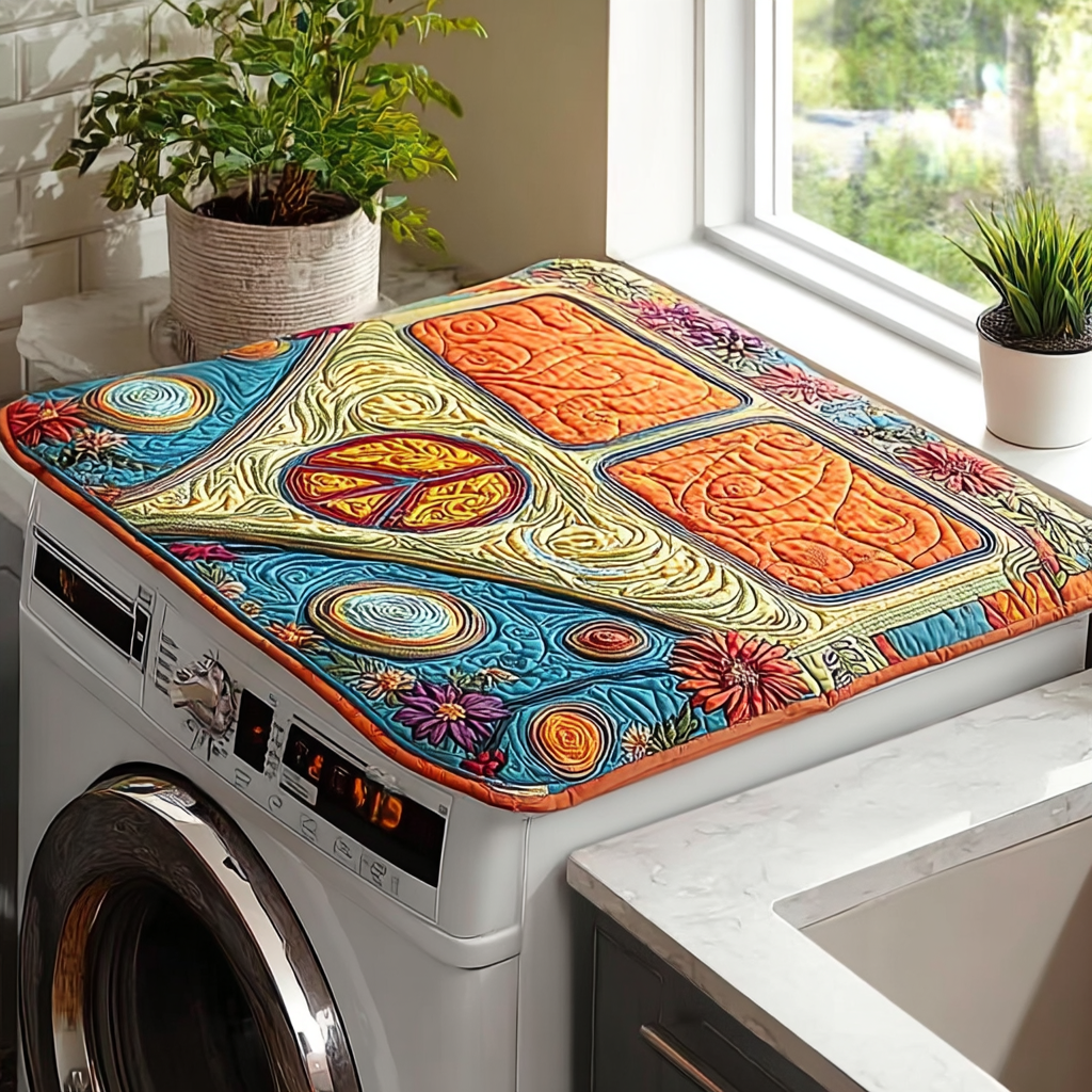 Sunny Road Quilted Washer and Dryer Cover NCU0PVL674