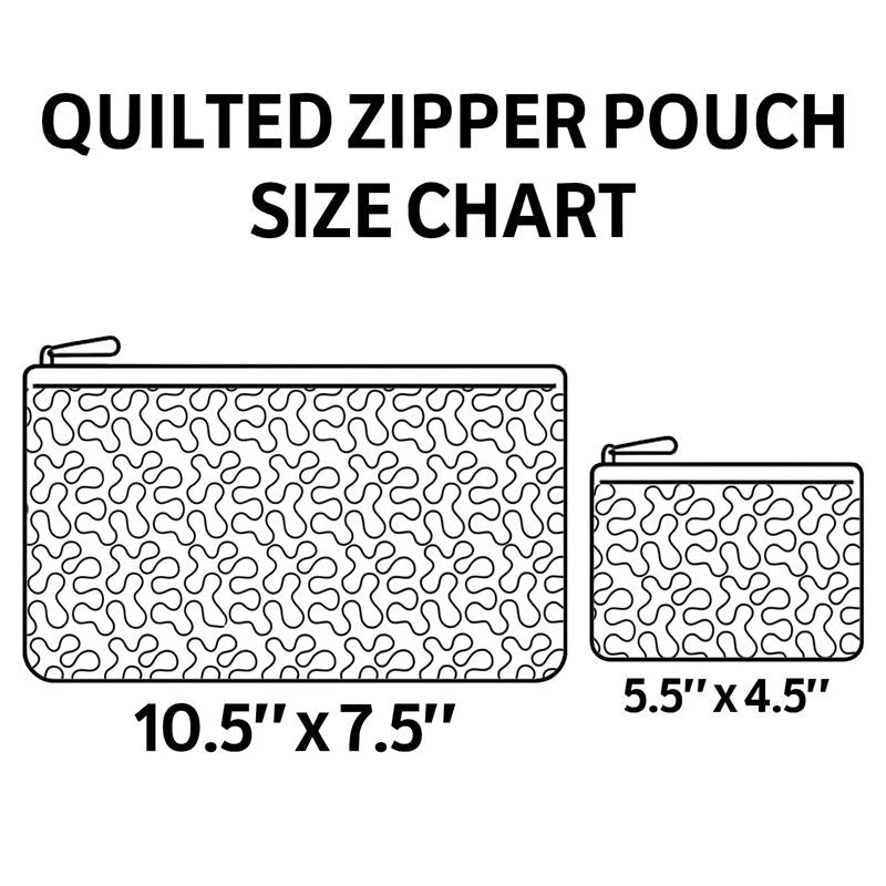 Cozy Cloud Quilted Zipper Pouch NCU0NXD701