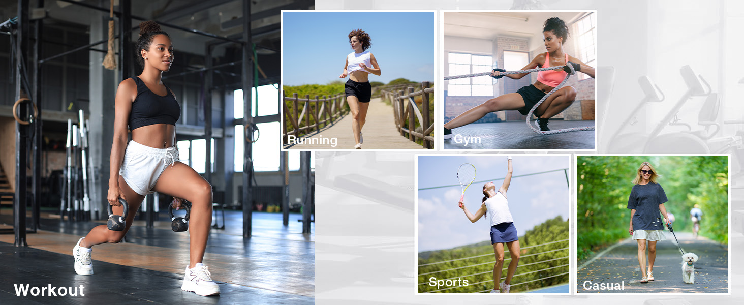 women athletic running workout walking basketball beach exercise sports active golf training shorts
