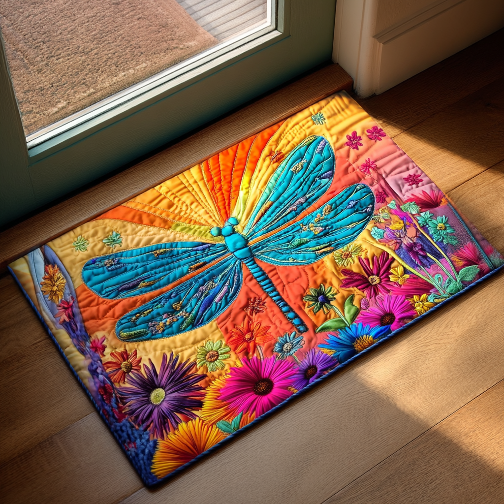 Vibrant Meadow Glow Doormat NCU0NXD822