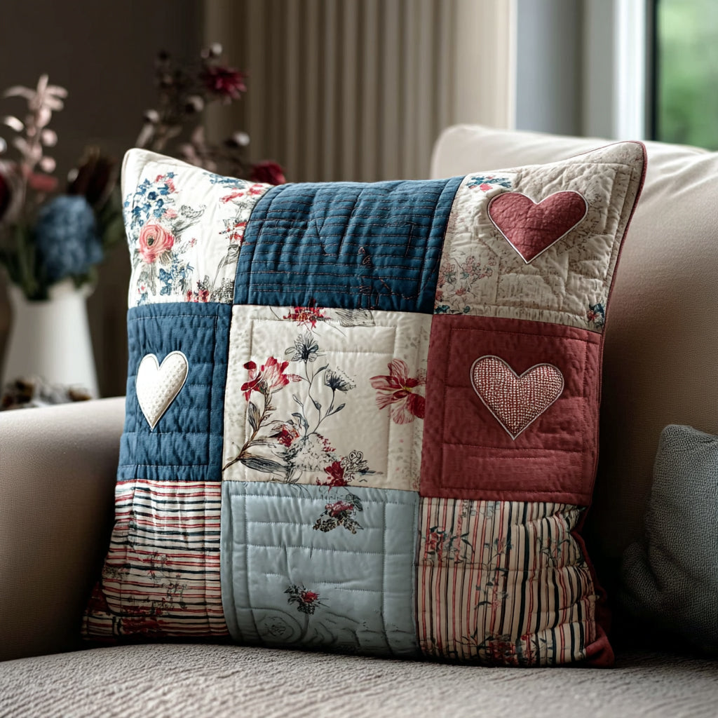 Classic Country Love Quilted Pillow Case NCU0LDH258