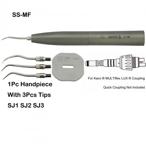 3H® Sonic SS-MF Professional Dental Air Scaler, Compatible with KaVo MULTIflex LUX Couplings image 1