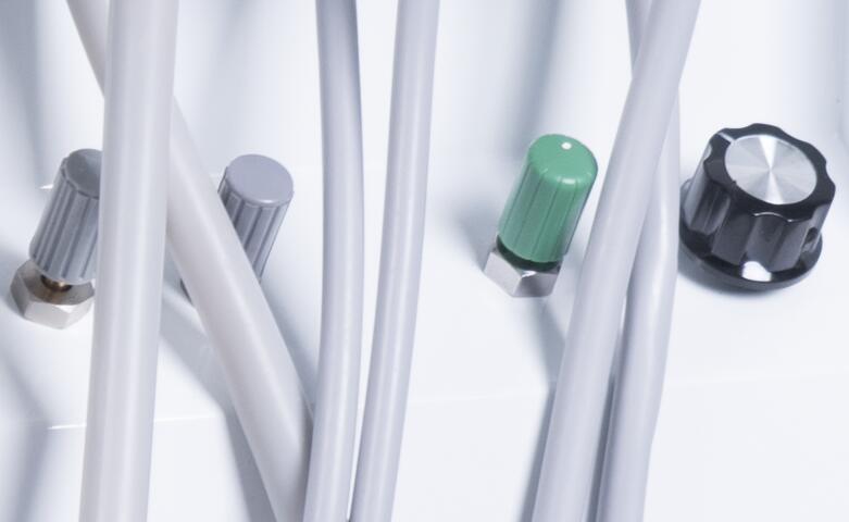 GREELOY GU-P209 Dental Delivery Unit Mobile Cart Self-Contained Air Compressor with Scaler and LED Curing Light image 4