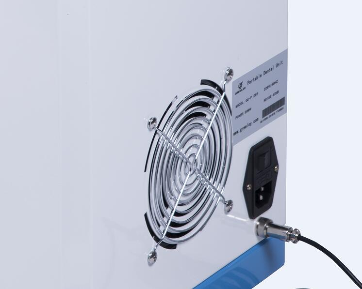 GREELOY GU-P209 Dental Delivery Unit Mobile Cart Self-Contained Air Compressor with Scaler and LED Curing Light image 7