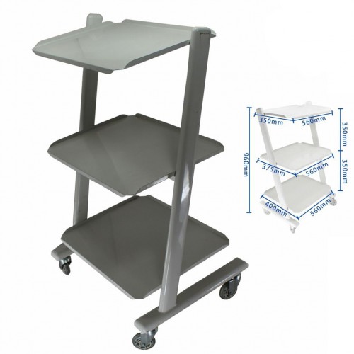 Medical Steel Cart Trolley Doctor Dentist Trolly for Spa Salon Professional Dental Equipment