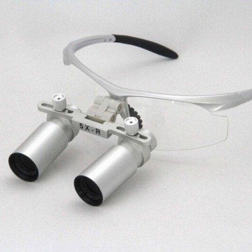 5.0X Medical Loupes Dentist Magnifier Binocular Professional Dental Loupe Glasse Microsurgery