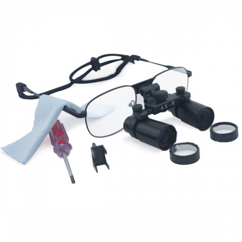 Professional Dental Surgical 4X 360-460mm Loupes Medical Binocular Glasses Magnifier