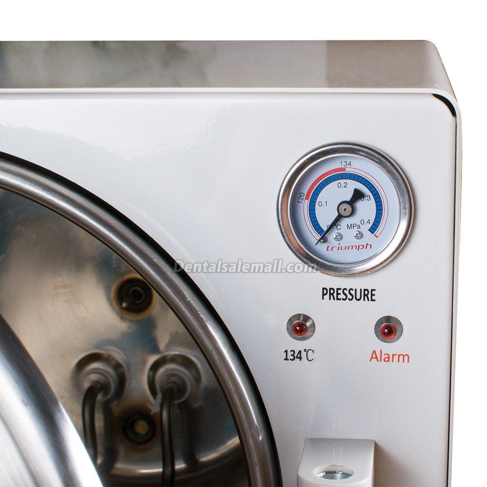 18L Medical Professional Dental Lab Steam Autoclave Sterilizer image 7