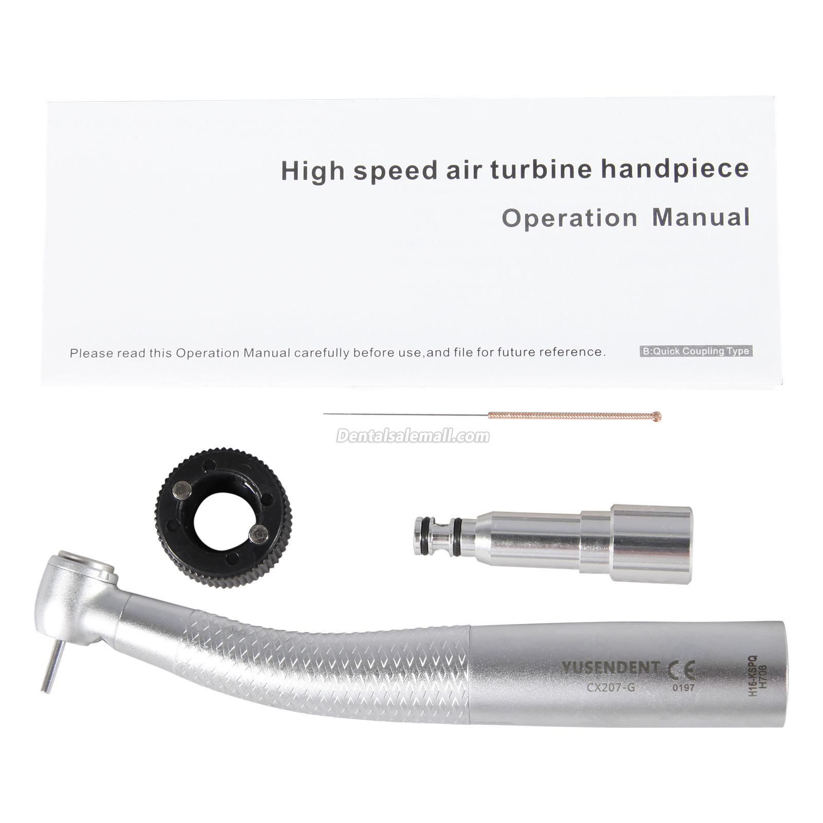 YUSENDENT® CX207-GK-PQ Professional Dental Turbine Handpiece with KaVo Roto Quick Coupler image 7