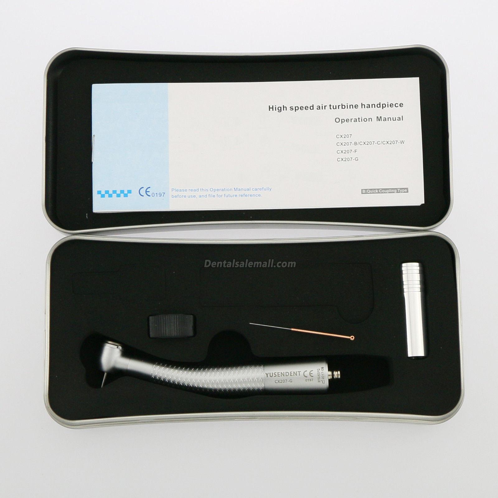 YUSENDENT® CX207-GN-P Professional Dental High-Speed Handpiece Compatible NSK (NO Quick Coupler) image 11