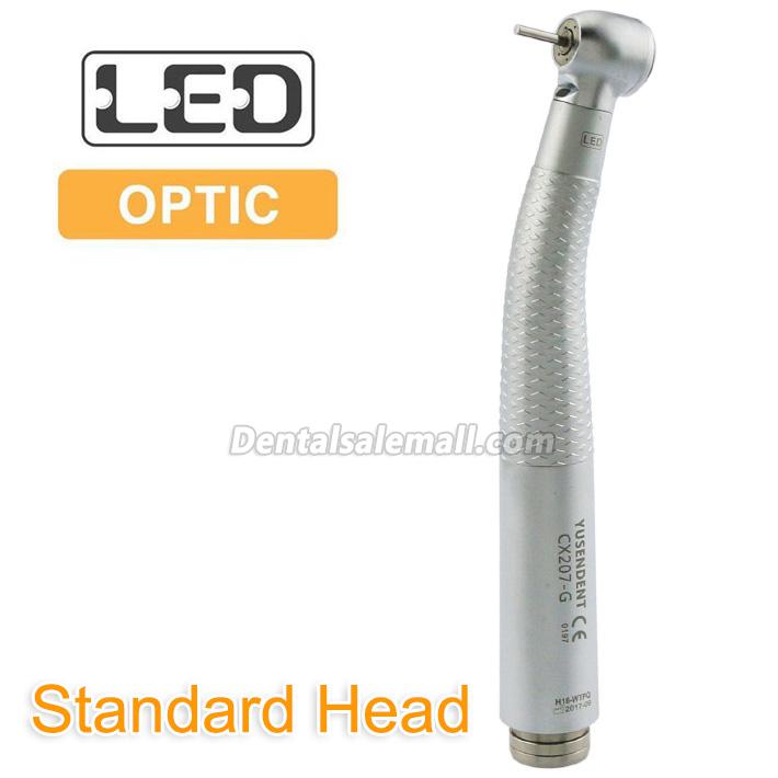 YUSENDENT® CX207-GW-TP Professional Dental Led Turbine Handpiece Compatible W&H (NO Quick Coupler) image 3